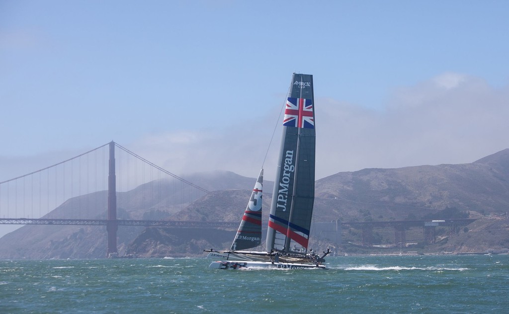 J.P. Morgan BAR - America&rsquo;s Cup World Series San Francisco photo copyright Jon Nash / J.P.Morgan BAR taken at  and featuring the  class