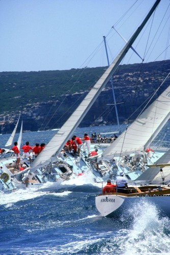 Off Sydney Heads - Kialoa US-1: Dare to Win © SW