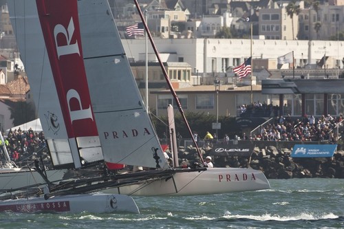 Luna Rossa - San Francisco,ACWS 45 San Francisco - Fleet racing Final © Luna Rossa/Studio Borlenghi