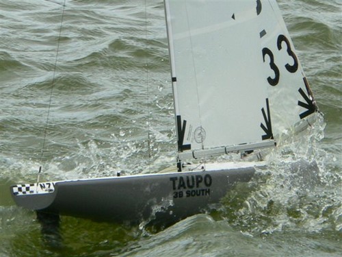 Down the mine, without getting your feet wet - in a radio controlled yacht © SW