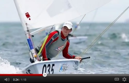 Rob Crane, USA, Laser - London 2012 Olympic Sailing Competition © USSTAG