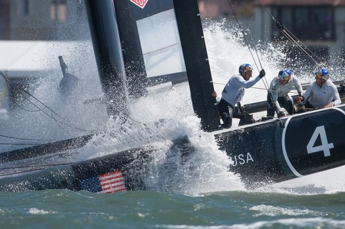 San Francisco 2012 Event One, Open training day 3 © ACEA - Photo Gilles Martin-Raget http://photo.americascup.com/