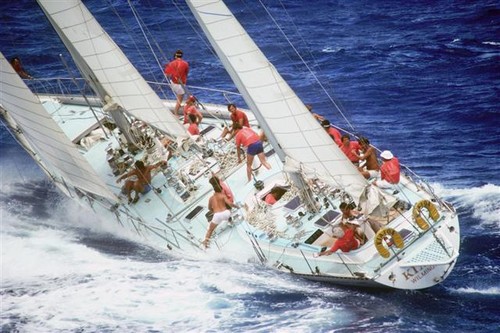 Kialoa 3 in a classic image - Kialoa US-1: Dare to Win © SW