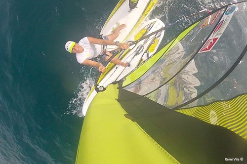Marina Alabau and her sister Blanca having fun. © Starboard/Remi Vila