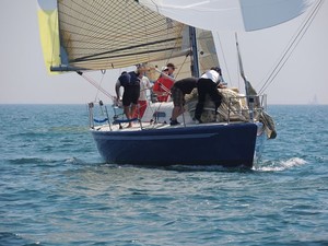 2nd place in the IRC Canadians Five Fifteen an IMX 38 - 2012 IRC Canadian Championship held with the Etobicoke Yacht Club Level & Open Regatta photo copyright John Crawley taken at  and featuring the  class