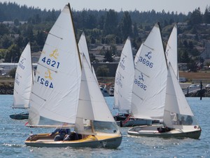 Well matched crews created some close racing   - 2012 Lido 14 National Championships photo copyright Tony Billera taken at  and featuring the  class