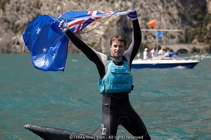 Josh McKnight Photo: Thierry Martinez - Zhik Nautica 2012 Moth Worlds photo copyright Thierry Martinez http://www.thmartinez.com taken at  and featuring the  class