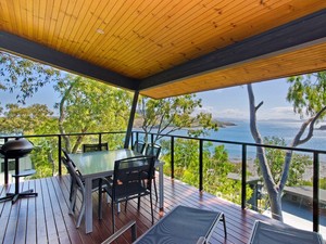 The balcony is the place to be at the Shorelines apartments! - Hamilton Island Audi Race Week 2013 photo copyright Kristie Kaighin http://www.whitsundayholidays.com.au taken at  and featuring the  class