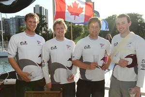 Skipper Josh Junior, James Sandall, Matt Steven and Chris Jones photo copyright Isao Toyoma taken at  and featuring the  class