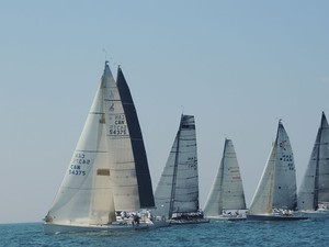 IRC 0 nd 1 starting - Etobicoke Yacht Club Level & Open Regatta photo copyright John Crawley taken at  and featuring the  class