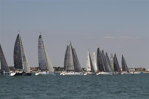 Solent inshore race - Commodores cup photo copyright Richard Hampson http://www.yacht-pics.com taken at  and featuring the  class