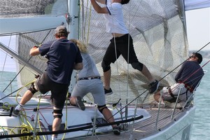 Solent inshore race - Commodores cup photo copyright Richard Hampson http://www.yacht-pics.com taken at  and featuring the  class