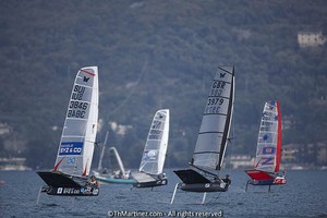 2012 ZHIK NAUTICA MOTH WORLDS. Day 2. photo copyright Th Martinez.com http://www.thmartinez.com taken at  and featuring the  class