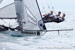 UK 18ft Skiff Grand Prix 2012 Round 3 photo copyright Dave Harding http://www.sailingscenes.co.uk taken at  and featuring the  class