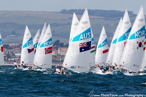 2012 Olympic Sailing events, Weymouth, UK - London 2012 Olympic Sailing Competition photo copyright Thom Touw http://www.thomtouw.com taken at  and featuring the  class