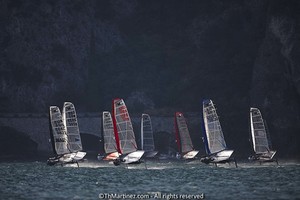 2012 ZHIK NAUTICA MOTH WORLDS. Day 4.
 photo copyright Th Martinez.com http://www.thmartinez.com taken at  and featuring the  class