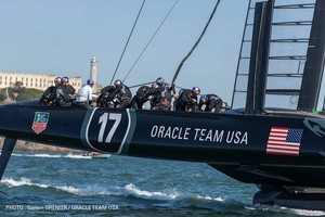 69059 434218483281870 83550418 n - Oracle Team USA - Day 4, San Francisco photo copyright Guilain Grenier Oracle Team USA http://www.oracleteamusamedia.com/ taken at  and featuring the  class