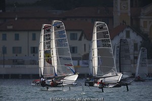 2012 ZHIK NAUTICA MOTH WORLDS. Day 4.
 photo copyright Th Martinez.com http://www.thmartinez.com taken at  and featuring the  class