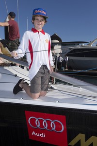 Ezra Pritchard dockside - Audi Hamilton Island Race Week 2012 photo copyright  Andrea Francolini Photography http://www.afrancolini.com/ taken at  and featuring the  class