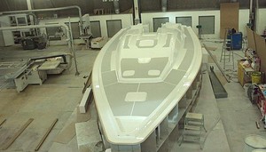 Allures 39.9 build begins photo copyright  SW taken at  and featuring the  class