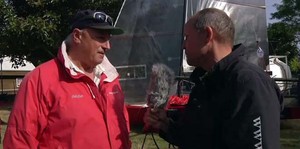 America's Cup Regatta Director Iain Murray talks to Mark Heeley photo copyright SW taken at  and featuring the  class