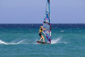 Arrianne Aukes of form - PWA Sotavento Fuerteventura World Cup 2012 photo copyright  John Carter / PWA http://www.pwaworldtour.com taken at  and featuring the  class