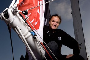 Bertrand de Broc photo copyright Jean-Marie Liot / DPPI / Vendée Globe http://www.vendeeglobe.org taken at  and featuring the  class