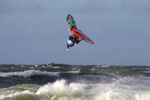 Bruch back loop - 2012 PWA Cold Hawaii World Cup photo copyright  John Carter / PWA http://www.pwaworldtour.com taken at  and featuring the  class