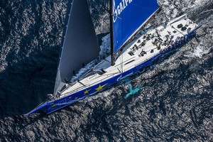 ESIMIT EUROPA 2 (SLO), challenging the conditions - 2012 Maxi Yacht Rolex Cup photo copyright  Rolex / Carlo Borlenghi http://www.carloborlenghi.net taken at  and featuring the  class