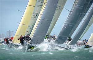 FLASH GORDON 6, owner-skipper Helmut Jahn, tactician Bill Hardesty - 2012 Rolex Farr 40 World Championship photo copyright  Rolex/ Kurt Arrigo http://www.regattanews.com taken at  and featuring the  class