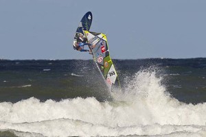 Fernandez push loop - 2012 PWA Cold Hawaii World Cup photo copyright  John Carter / PWA http://www.pwaworldtour.com taken at  and featuring the  class