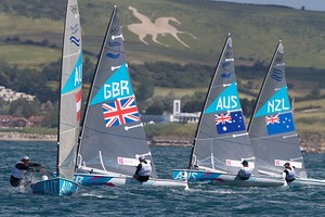 Finn Class - London 2012 Olympic Games photo copyright Ingrid Abery http://www.ingridabery.com taken at  and featuring the  class