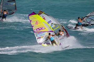 Good day for Kurosh - PWA Sotavento Fuerteventura World Cup 2012 photo copyright  John Carter / PWA http://www.pwaworldtour.com taken at  and featuring the  class