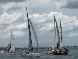 Heaven Can Wait 2012 - Before the biggest breeze hit photo copyright Greg Dickins taken at  and featuring the  class