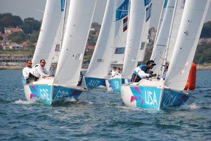 Sonar action - Paralympics London 2012 photo copyright David Staley - IFDS  taken at  and featuring the  class