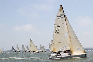 Day 2 at the 2012 Melges 24 North American Championship hosted by San Francisco Yacht Club, CA, USA, from 22-26 August 2012. photo copyright Fiona Brown http://www.fionabrown.com taken at  and featuring the  class