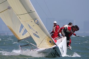 Day 1 at the 2012 Melges 24 North American Championship hosted by San Francisco Yacht Club, CA, USA, from 22-26 August 2012.\ photo copyright Fiona Brown http://www.fionabrown.com taken at  and featuring the  class