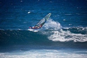 Ingrid Larouche 1st place Women Overall - 2012 AWT Maui Makani Classic photo copyright American Windsurfing Tour http://americanwindsurfingtour.com/ taken at  and featuring the  class