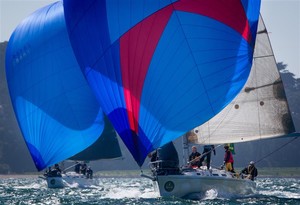 J 120s Desdemona and Chance - Rolex Big Boat Series 2012 photo copyright  Rolex/Daniel Forster http://www.regattanews.com taken at  and featuring the  class