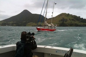 Laura arrives New Zealand photo copyright  SW taken at  and featuring the  class