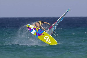 Laure Treboux - PWA Sotavento Fuerteventura World Cup 2012 photo copyright  John Carter / PWA http://www.pwaworldtour.com taken at  and featuring the  class