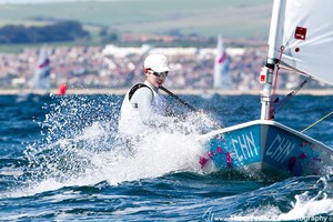 Lijia Xu  (CHN), Laser Radial - London 2012 Olympic Sailing Champion photo copyright Thom Touw http://www.thomtouw.com taken at  and featuring the  class