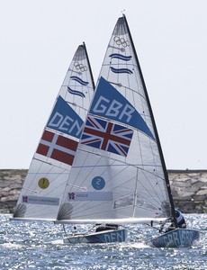 Finns. London 2012 - Olympic Games -  day 8. photo copyright Carlo Borlenghi/FIV - copyright taken at  and featuring the  class