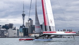 Auckland, New Zealand, 02-11-2012
Luna Rossa AC72
First sailing day in the Hauraki Gulf, Auckland-NZ, for AC72 Luna Rossa: the italian challenger for the 34th Americ's Cup In september 2013 in San Francisco.
© LUNA ROSSA / Carlo Borlenghi photo copyright Carlo Borlenghi/Luna Rossa http://www.lunarossachallenge.com taken at  and featuring the  class