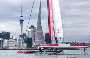 Auckland, New Zealand, 02-11-2012
Luna Rossa AC72
First sailing day in the Hauraki Gulf, Auckland-NZ, for AC72 Luna Rossa: the italian challenger for the 34th Americ's Cup In september 2013 in San Francisco.
© LUNA ROSSA / Carlo Borlenghi photo copyright Carlo Borlenghi/Luna Rossa http://www.lunarossachallenge.com taken at  and featuring the  class