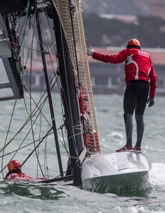 San Francisco  -  America’s Cup World Series
 photo copyright Luna Rossa/Studio Borlenghi taken at  and featuring the  class