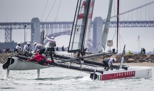 San Francisco America&rsquo;s Cup World Series Day 2 photo copyright Luna Rossa/Studio Borlenghi taken at  and featuring the  class