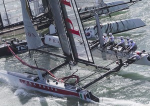 Day 3 - America’s Cup World Series San Francisco 2012 photo copyright Luna Rossa/Studio Borlenghi taken at  and featuring the  class