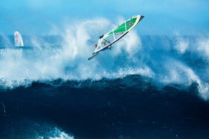Marcilio Browne goes big - 2012 AWT Maui Makani Classic photo copyright American Windsurfing Tour http://americanwindsurfingtour.com/ taken at  and featuring the  class