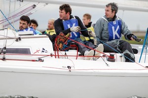 Mark Campbell James, - 2012 RYA National Match Racing Championship photo copyright  Paul Wyeth / RYA http://www.rya.org.uk taken at  and featuring the  class